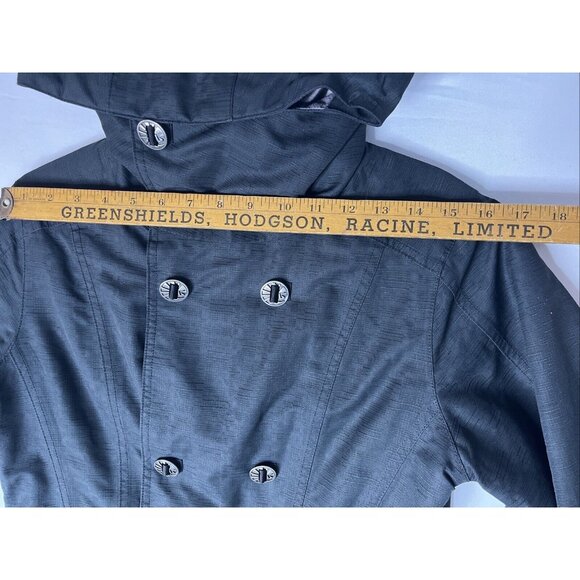 BURTON Dry Ride Snap & zip Up Black/Purple Ski Hooded Jacket Women's Size Small - Picture 15 of 16